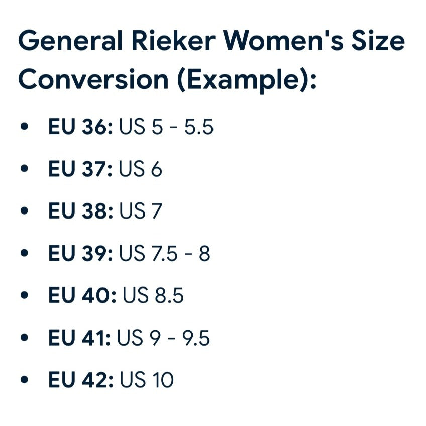 Rieker Women's Black Boots Size EU 36 US 5-5.5