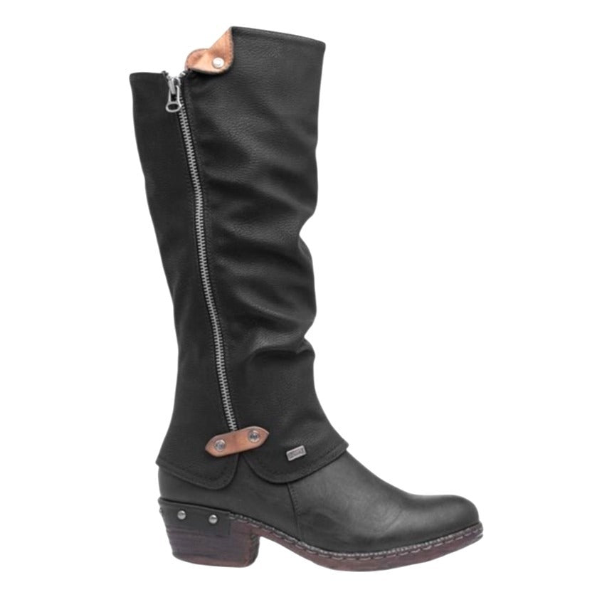 Rieker Women's Black Boots Size EU 36 US 5-5.5