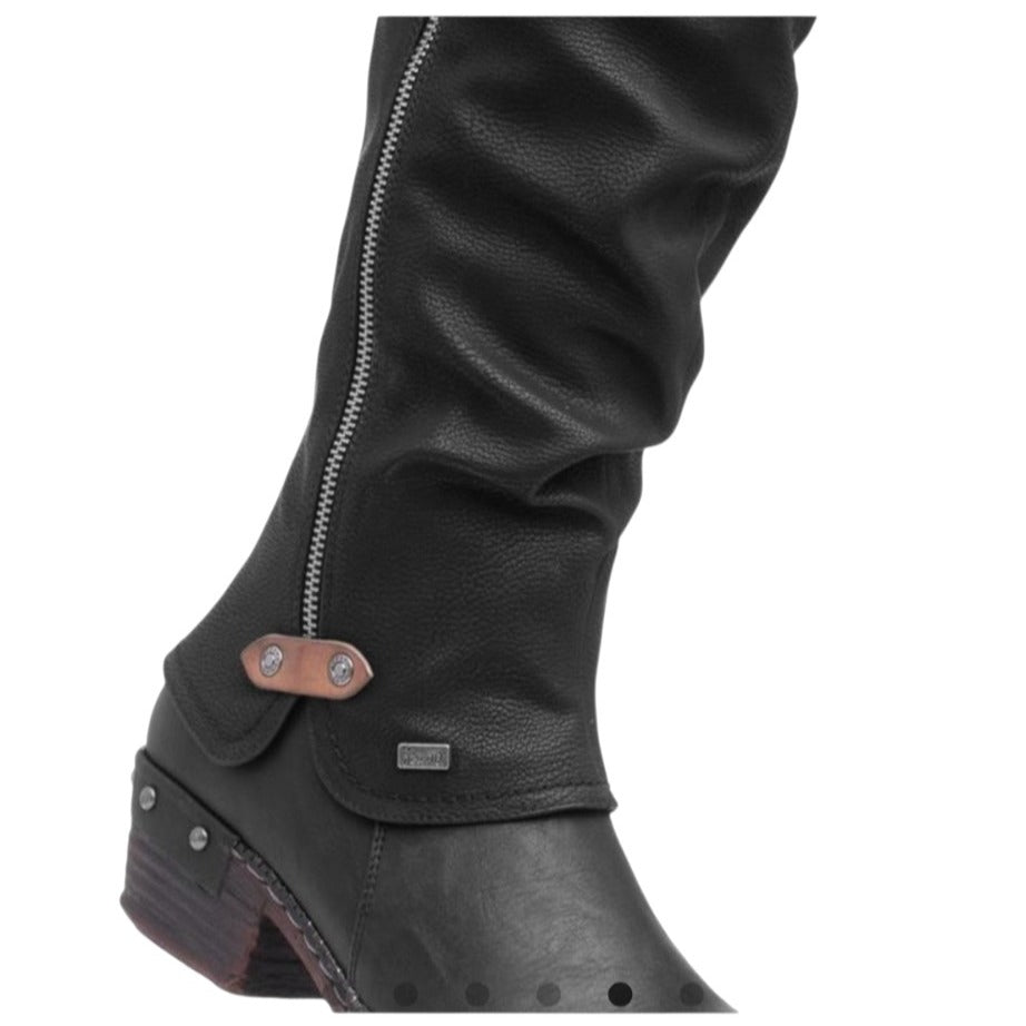 Rieker Women's Black Boots Size EU 36 US 5-5.5