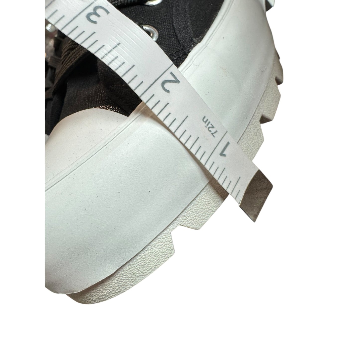 Mudd Women's Jupiter Black High-Top Canvas Sneakers Sz 10 New