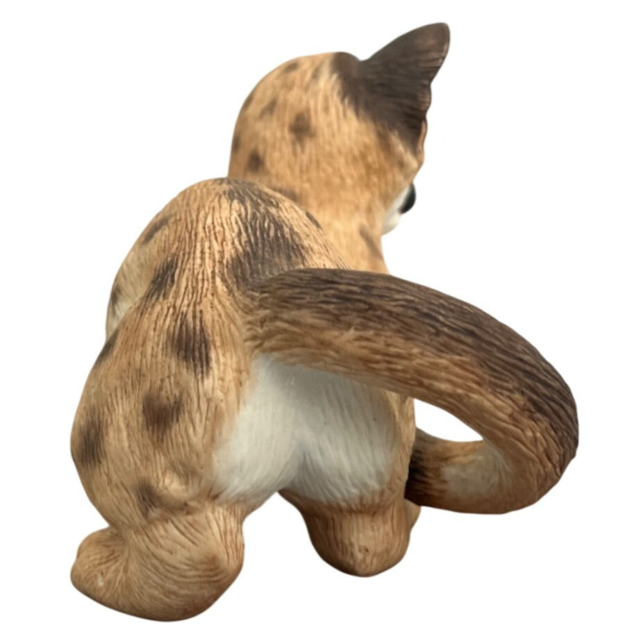 Florida Panther Cub Porcelain Figurine By Lenox Smithsonian Institution