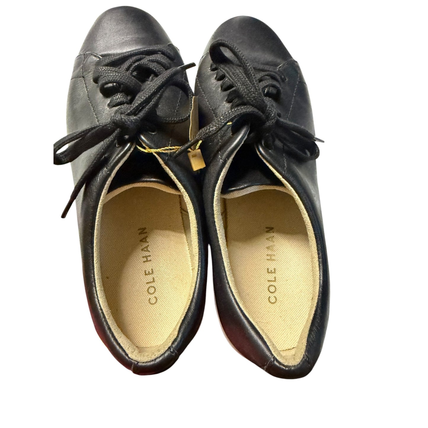 Cole Haan Crosscourt Women’s Black Leather Sneaker Size 8