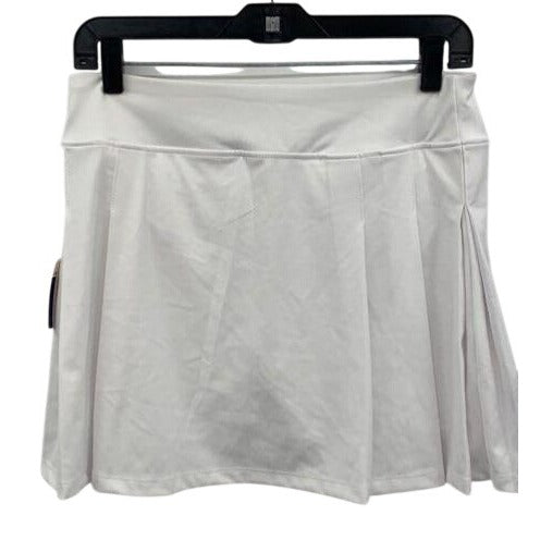 Tommy Bahama Women's White Golf Skort M Pleated Design NWT