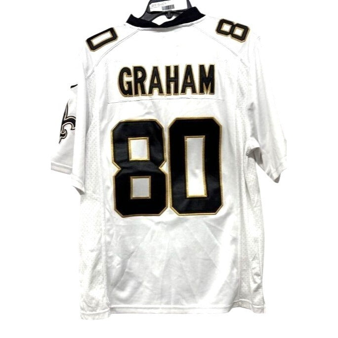 Nike NFL New Orleans Saints Jimmy Graham #80 On Field Jersey Size Small