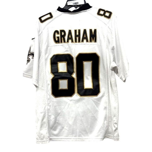 Nike NFL New Orleans Saints Jimmy Graham #80 On Field Jersey Size Small