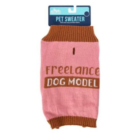 Freelance Dog Pet Medium Sweater With Leash Hole NWOT