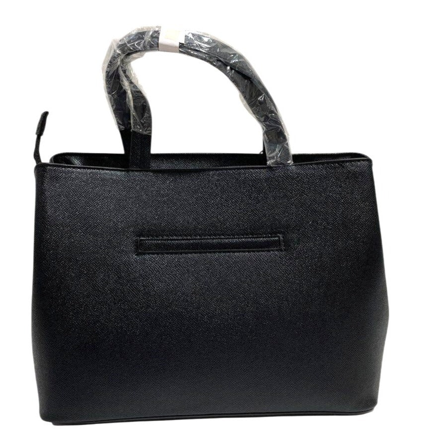 London Fog 100th Anniversary Black Saffiano Tote Bag  NWT & NWB