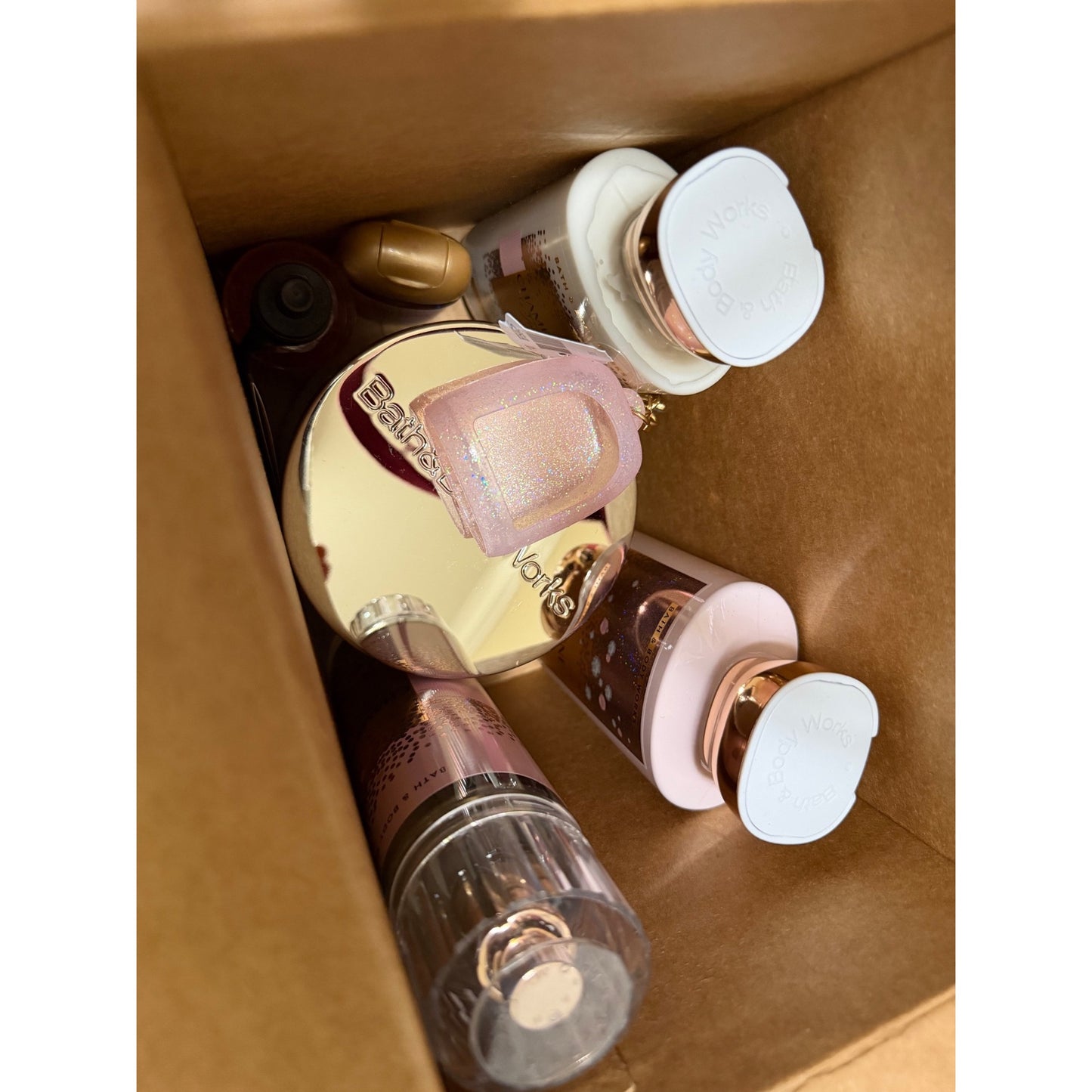 Bath & Body Works Champagne Toast 9pc Gift Set With Tote NEW