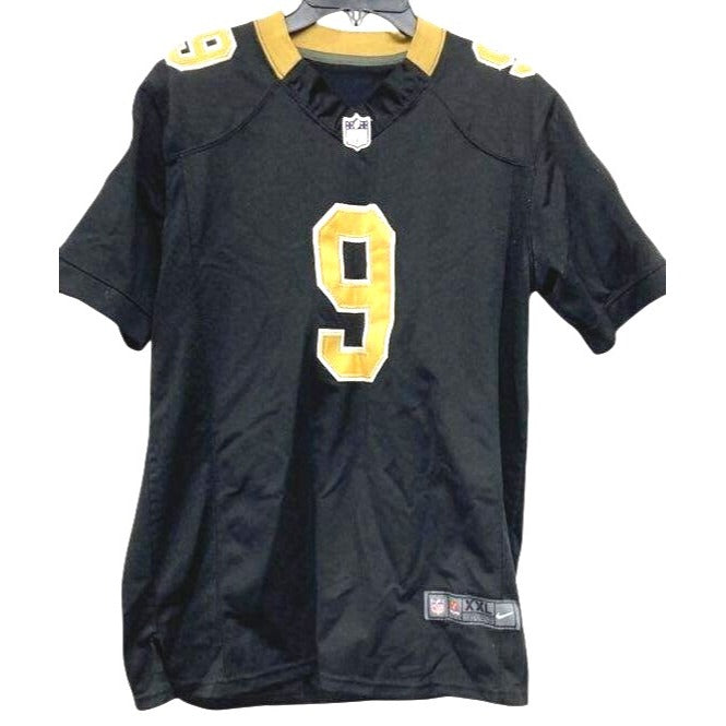 New Orleans Saints Drew Brees #9 Black Nike NFL Jersey XXL Mens Team Apparel