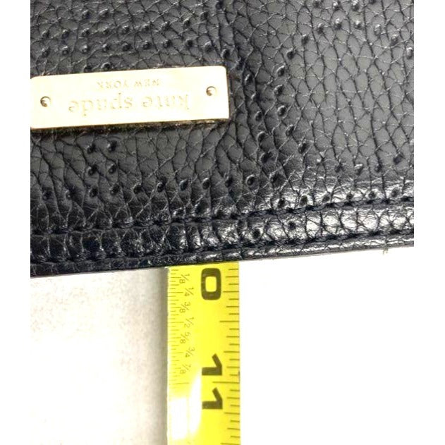 Kate Spade New York Black Pebbled Leather Tote Bag
