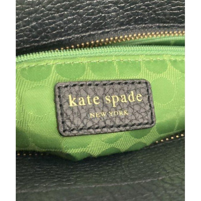 Kate Spade New York Black Pebbled Leather Tote Bag