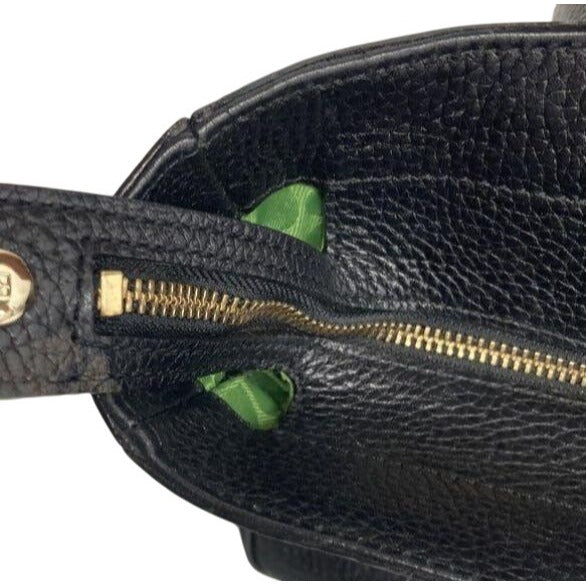 Kate Spade New York Black Pebbled Leather Tote Bag