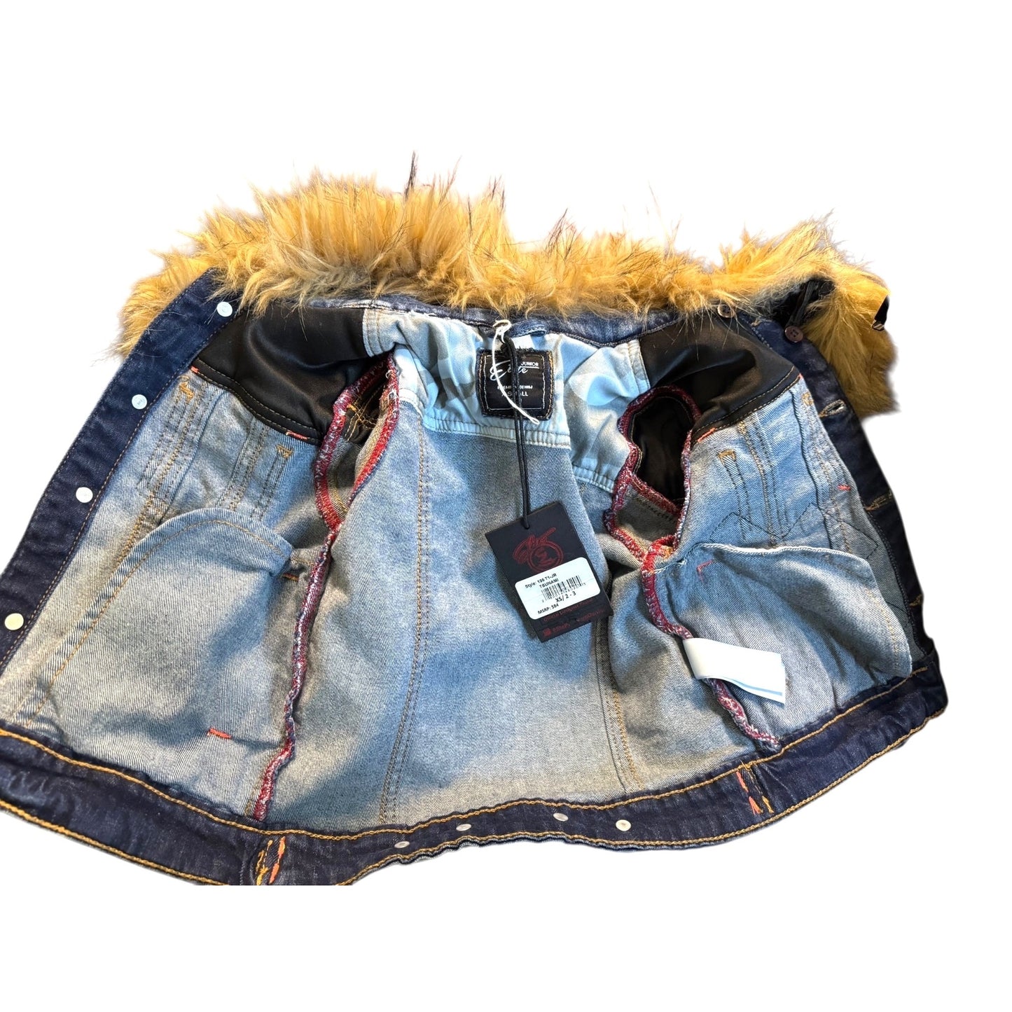 Elite Junior Girl's Premium Denim Jacket X-Small (2-3) NWT