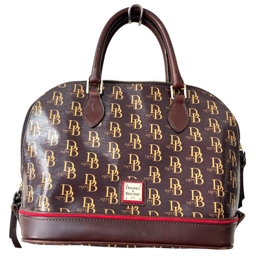 Dooney & Bourke 1975 Signature Brown Purse