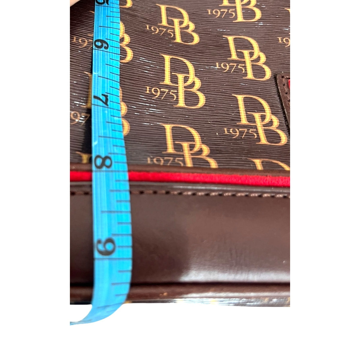 Dooney & Bourke 1975 Signature Brown Purse
