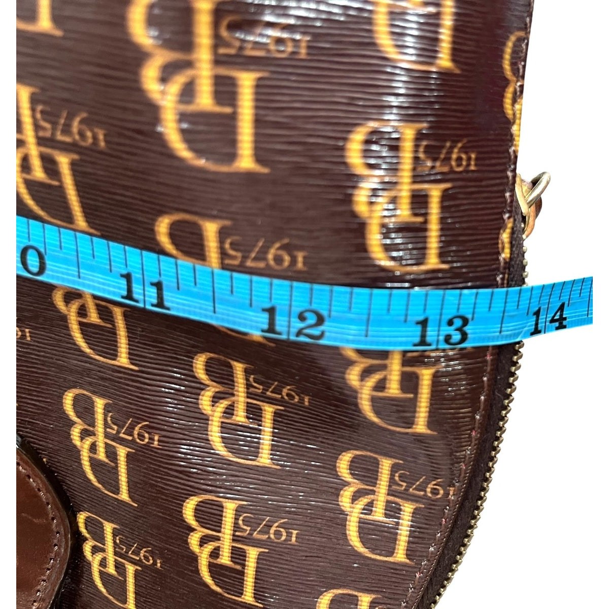Dooney & Bourke 1975 Signature Brown Purse