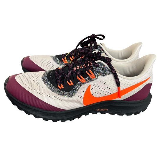 Nike Air Zoom Pegasus 36 Trail Light Orewood Crimson Women's Size 8.5