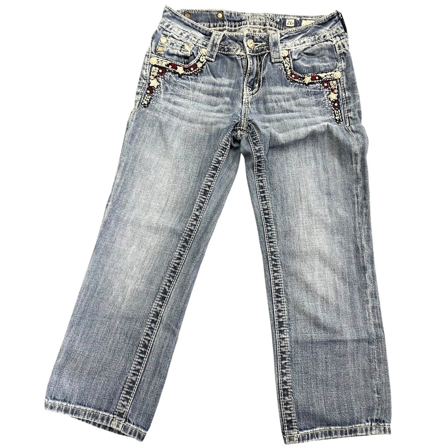 Miss Me Women's Size 26 Capris