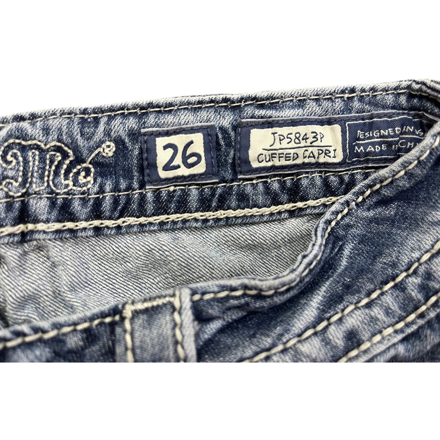 Miss Me Women's Size 26 Capris
