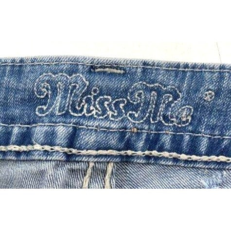 Miss Me Distressed Denim Shorts Women's Size 28 Signature Style