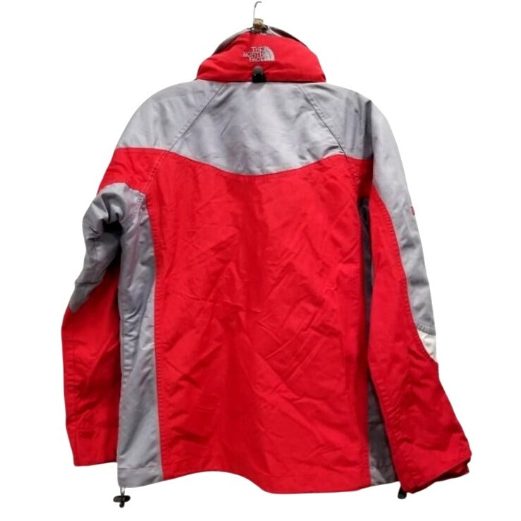 The North Face Womens HyVent Waterproof Jacket Red/Gray Size S