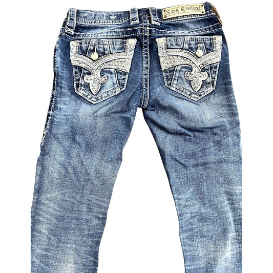 Rock Revival Women's Bootcut Jeans SZ 25