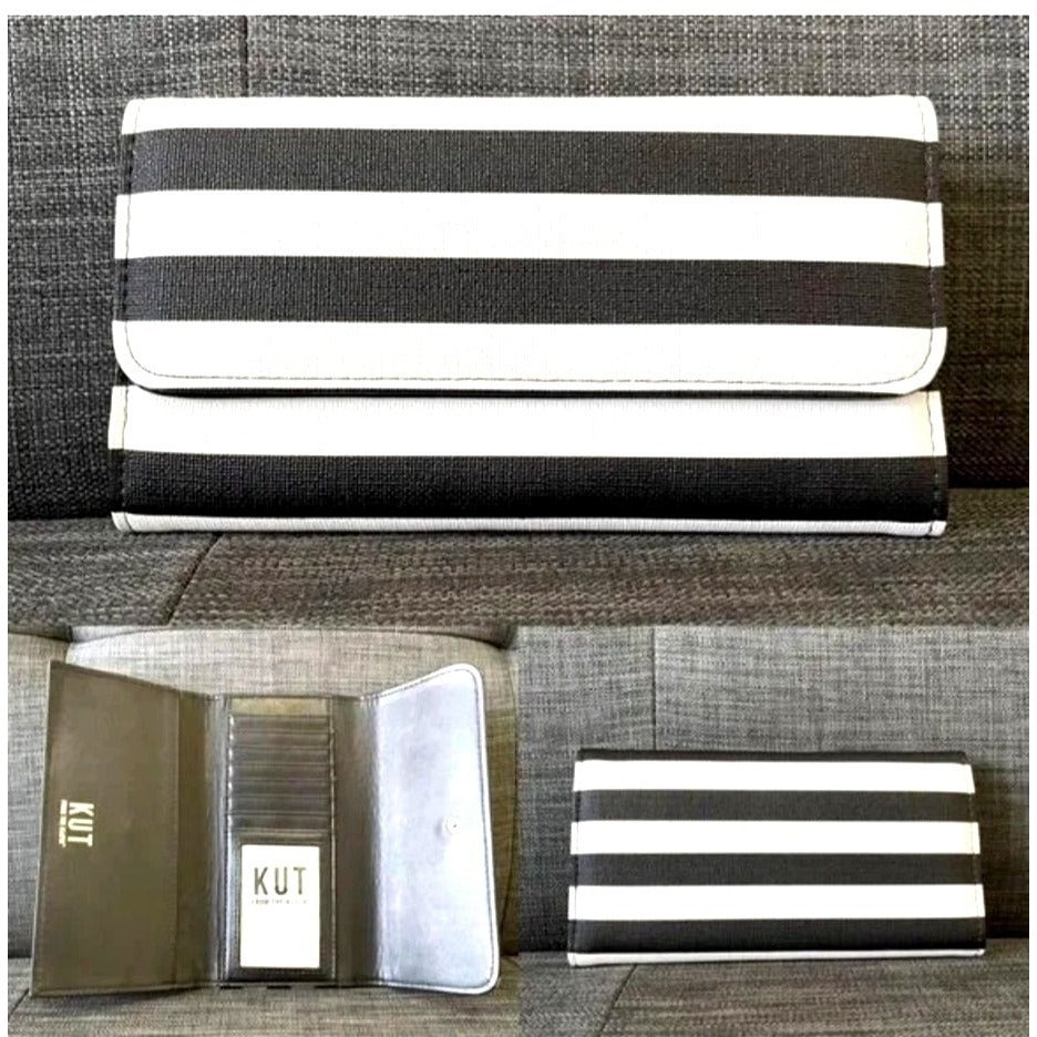 Kut From The Cloth Multi-Card/Checkbook Slim Women's Wallet NEW