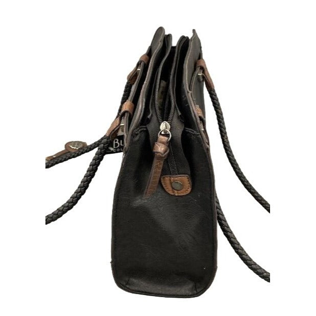 Bueno Collection Black & Brown Women's Handbag NWT