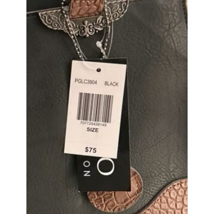 Bueno Collection Black & Brown Women's Handbag NWT