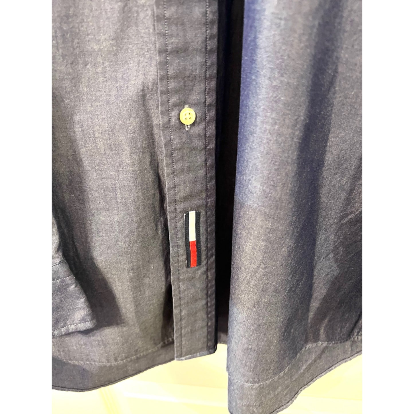 Tommy Hilfiger Regatta Classics Size 16 34/35 Long Sleeve Button Down Shirt