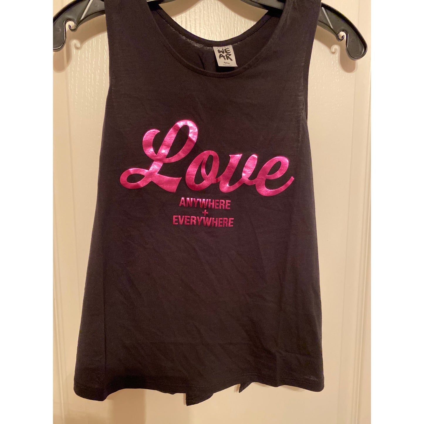 NWT Small Zumba Black Open Back Tank