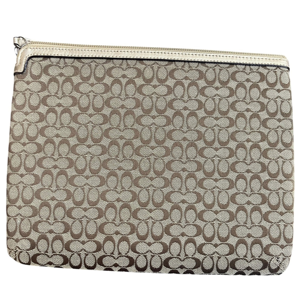Coach Signature Canvas iPad Case