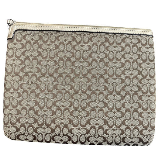 Coach Signature Canvas iPad Case