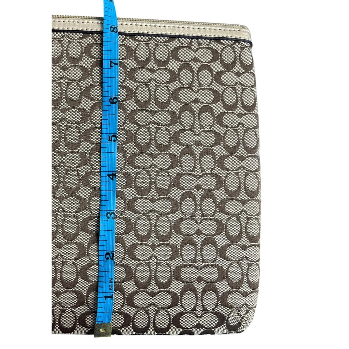 Coach Signature Canvas iPad Case