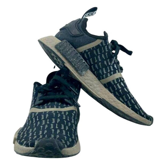 Adidas Star Wars NMD_R1 Mandalorian Black Gray Brown Men's Sneakers Size 8
