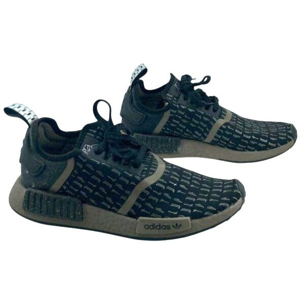 Adidas Star Wars NMD_R1 Mandalorian Black Gray Brown Men's Sneakers Size 8