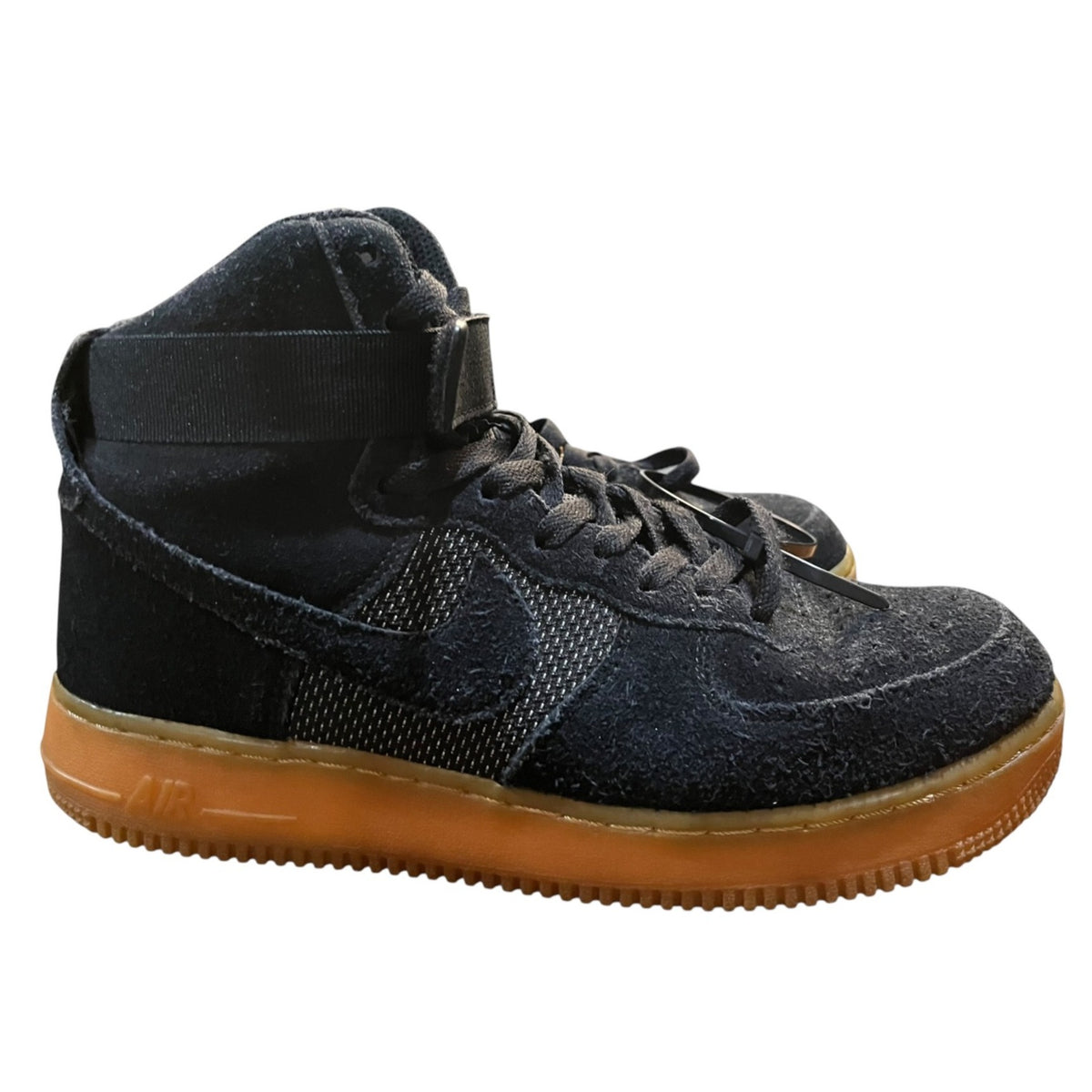 Nike Air Force 1 High '07 LV8 Suede "Black Gum" Men's Sneakers SZ 8