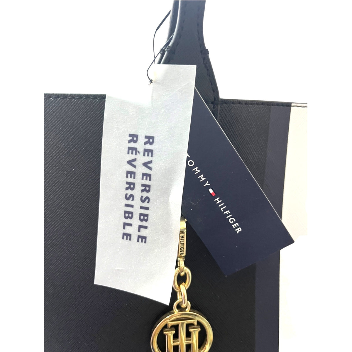 Tommy Hilfiger Black Tote Bag NWT