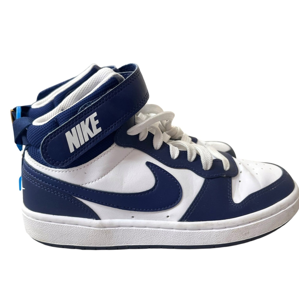 Nike Court Borough Mid 2 Youth High-Top Basketball Shoes US 4.5Y