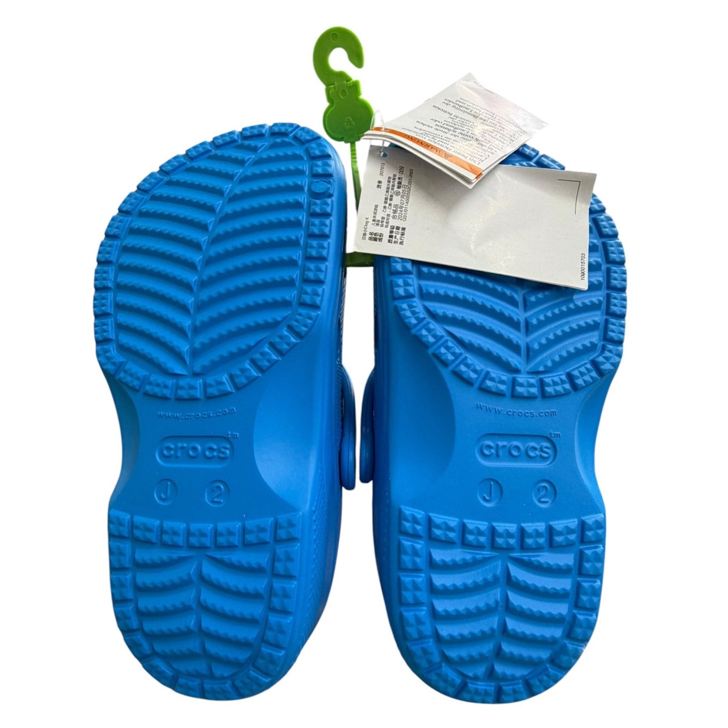 Classic Baya Clog Crocs Blue Iconic Children's Size 2
