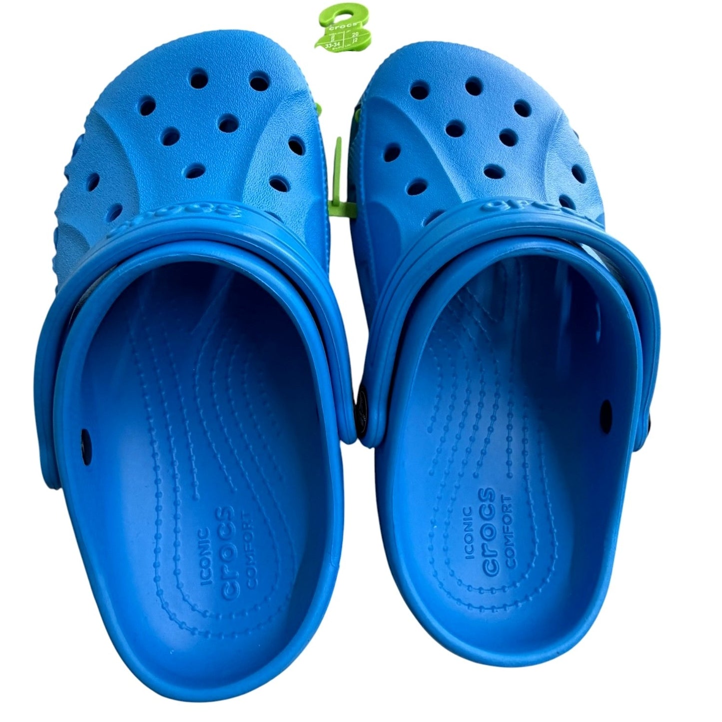 Classic Baya Clog Crocs Blue Iconic Children's Size 2