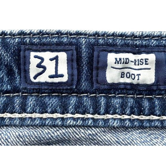 Miss Me Women's Mid-Rise Bootcut Jeans Size 31