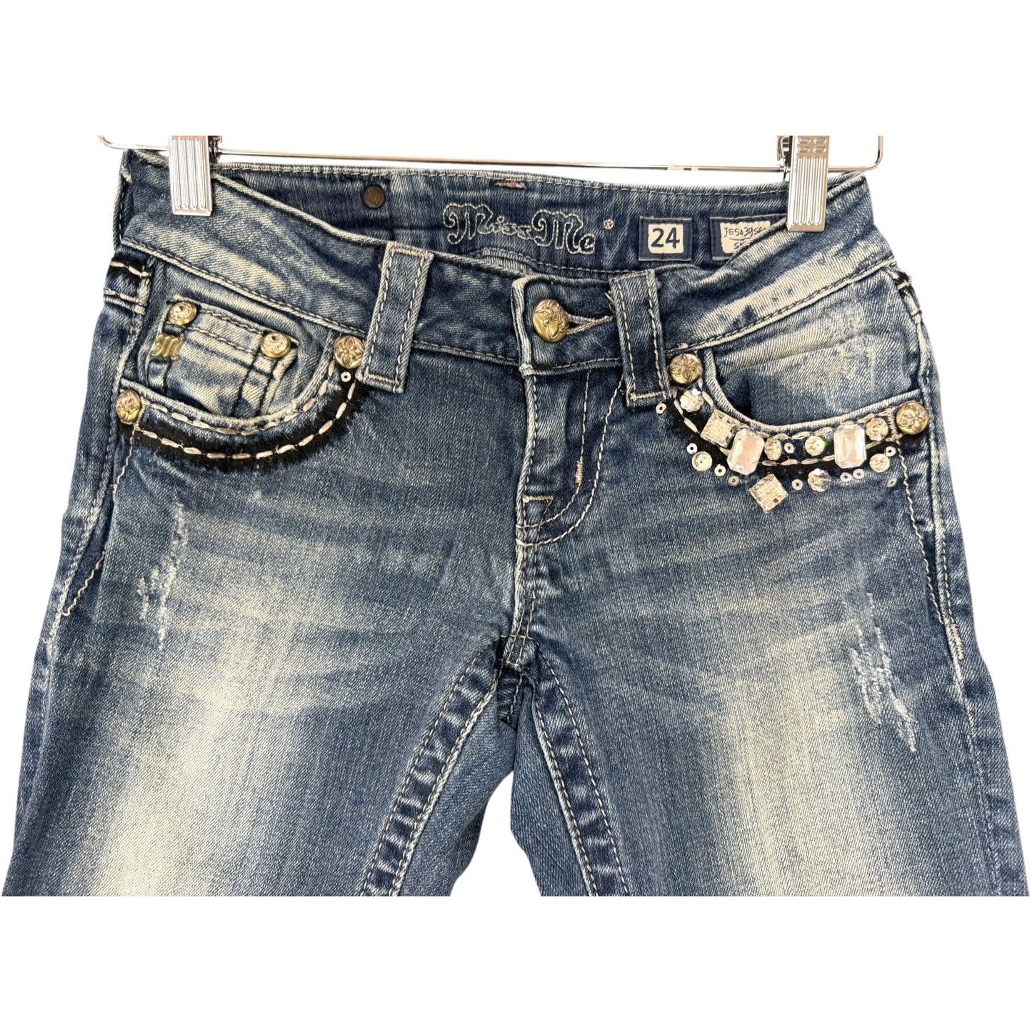 Miss Me Women's Size 24 Skinny Jeans JE539SR6