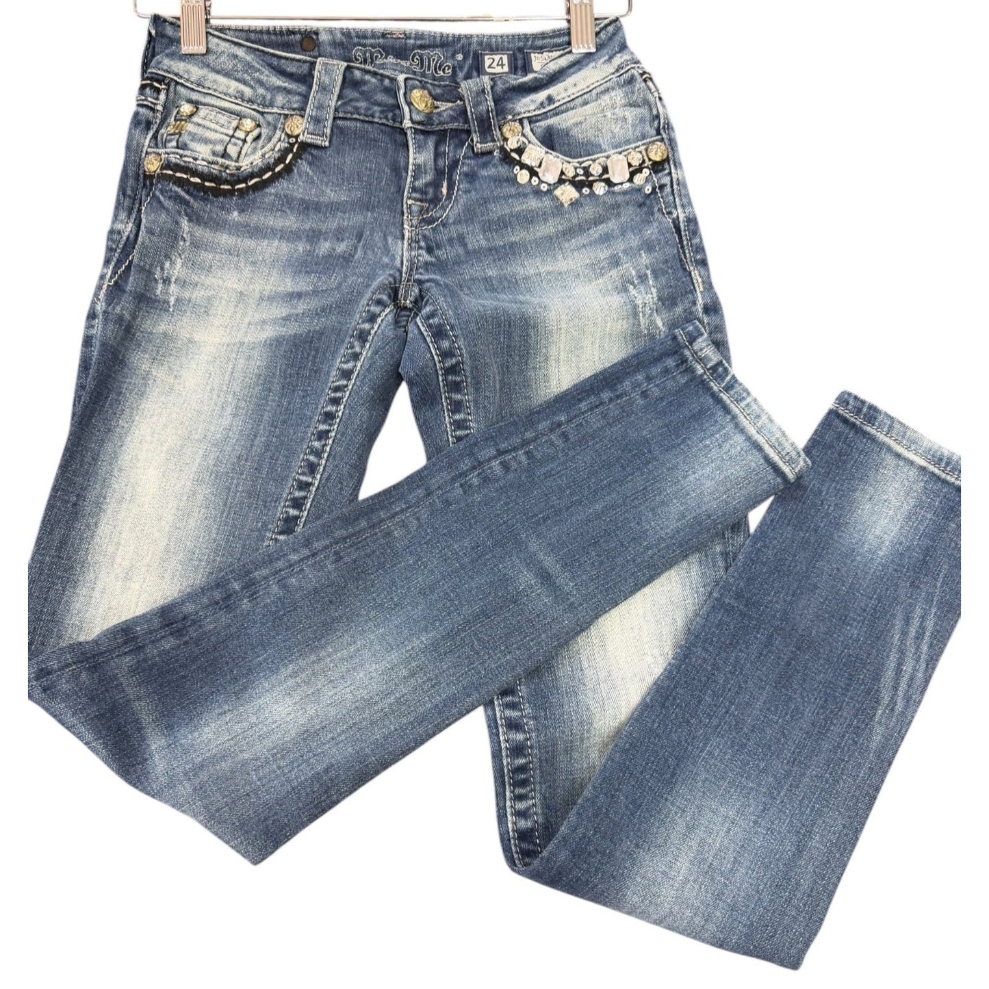 Miss Me Women's Size 24 Skinny Jeans JE539SR6