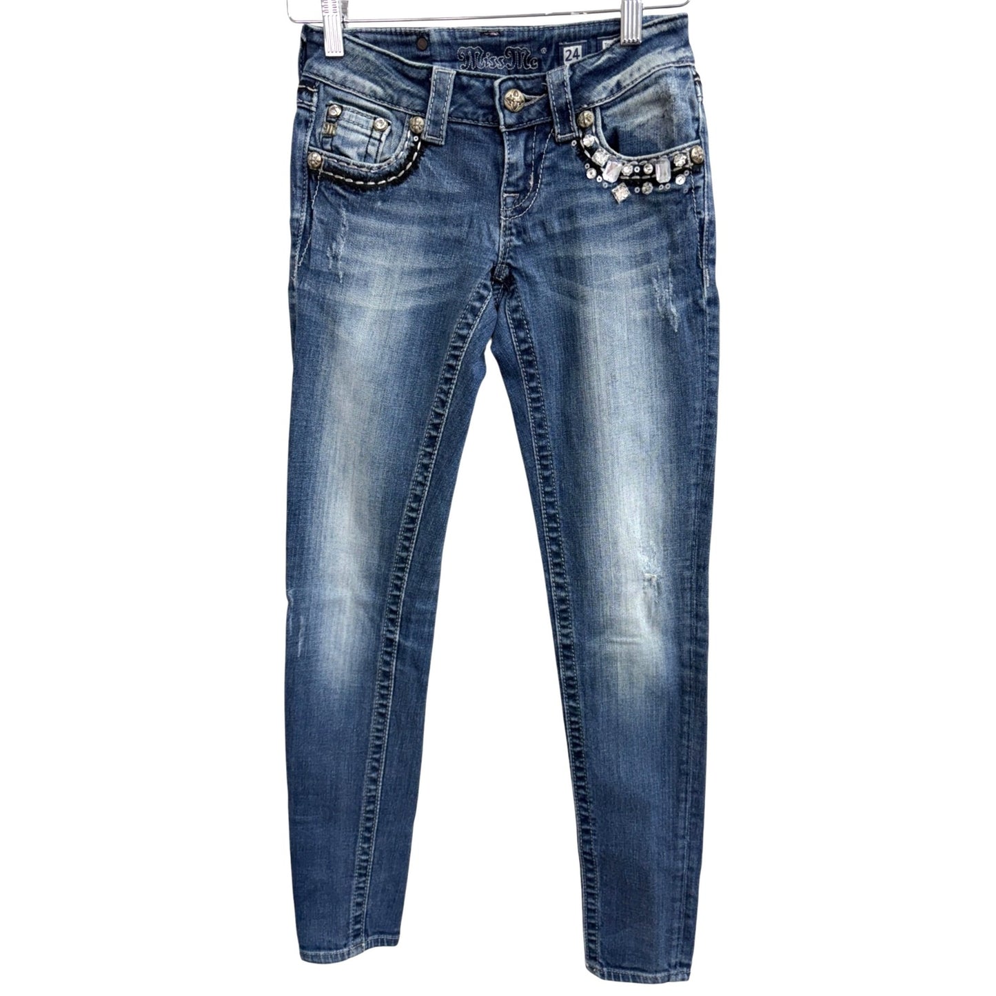 Miss Me Women's Size 24 Skinny Jeans JE539SR6