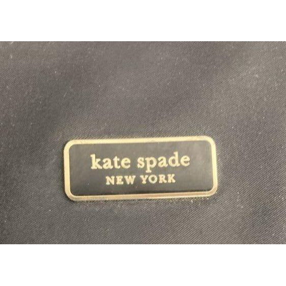 Kate Spade Black Nylon & Leather Shoulder Bag With Handles