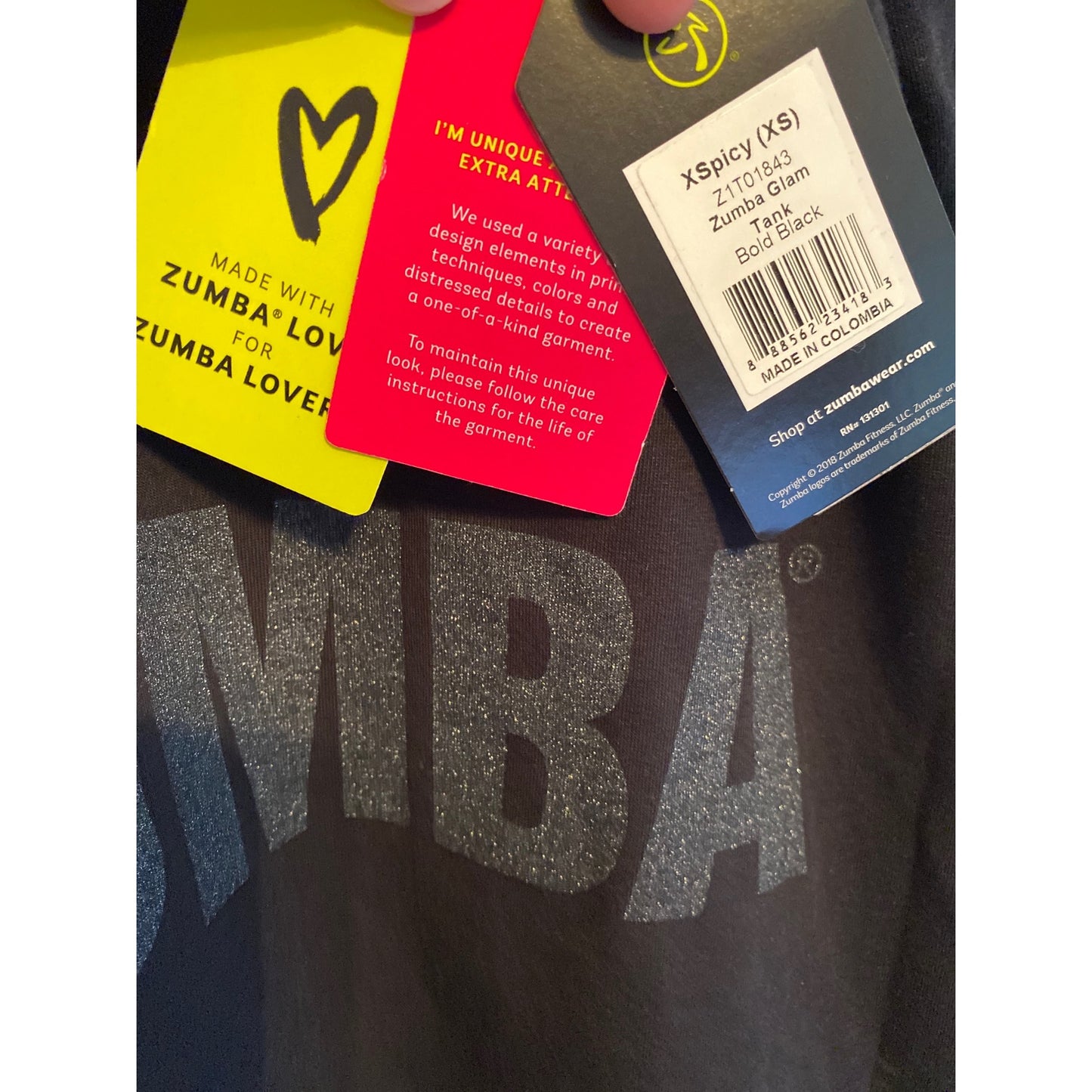 NWT XS Zumba Tank