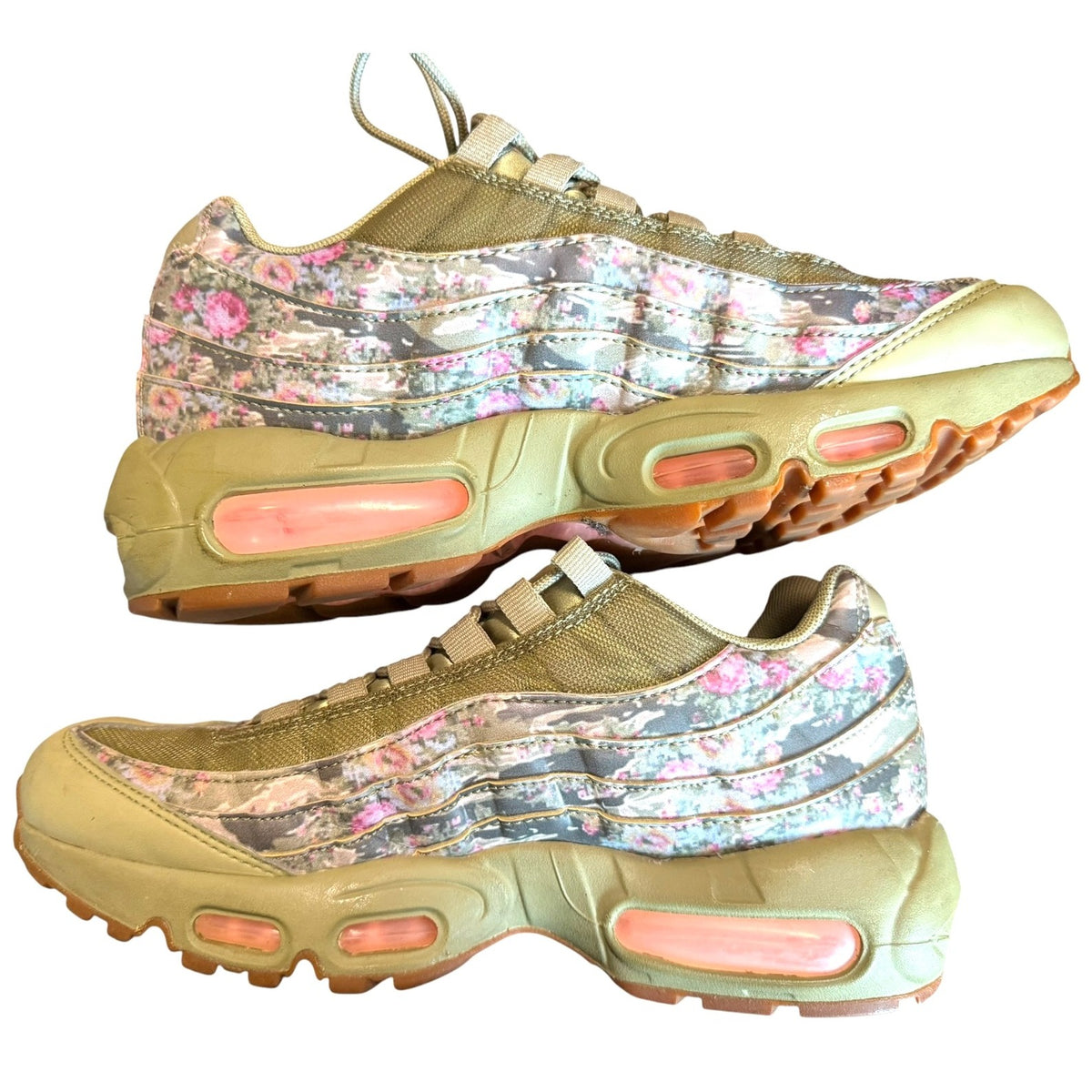 Nike Air Max 95 Camo Sneakers Women's Size 7.5 EU 38.5
