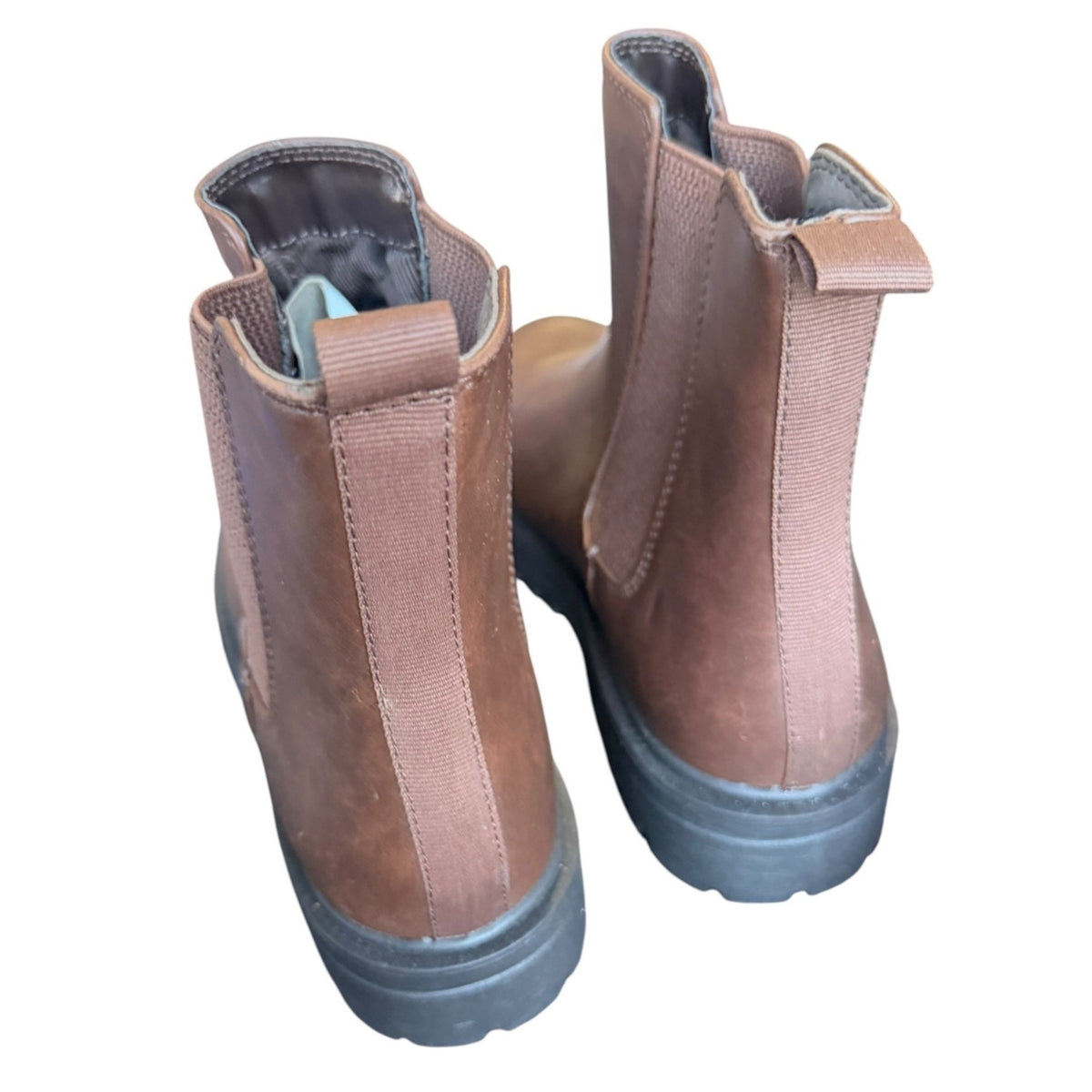 Soda Pilot Lug Sole Booties Women's Size 10