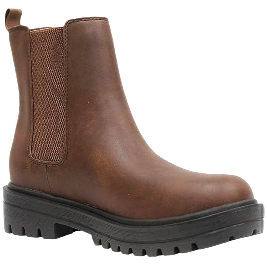 Soda Pilot Lug Sole Booties Women's Size 10